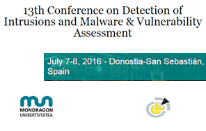 INYCOM sponsor de la “13th Conference on Detection of Intrusions and Malware & Vulnerability Assessment” (DIMVA 2016)