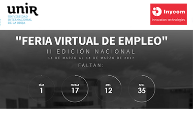 ¡Déjanos tu CV y charla con nosotros en la Feria de Empleo Virtual de la UNIR!