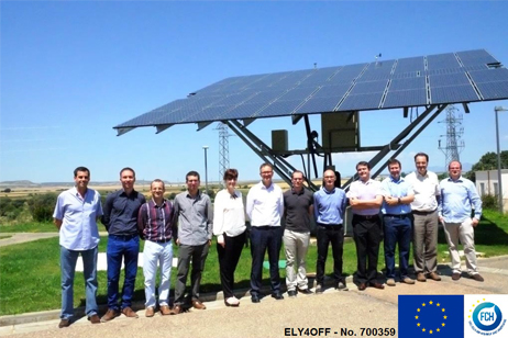 El proyecto europeo ELY4OFF celebra su kick off meeting en las instalaciones de la Fundación Hidrógeno de Aragón