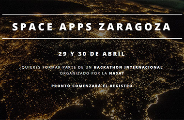 ¡La NASA e Inycom te retan en el Space Apps Zaragoza!